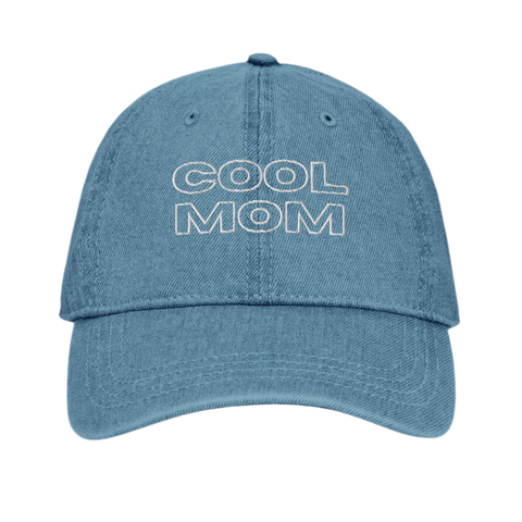 Cool Mom Hat in Denim 💙